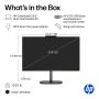 HP - OmniStudio 23.8" Full HD All-in-One - AMD Athlon Silver 10 - 8GB Memory - 256GB SSD - Jet Black - Image 3