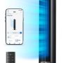 DREO - 27ft/s Velocity Quiet Floor Fan, 90° Oscillation, 8 Speeds, Remote Control, 4 Modes,DC Motor, Nomad - Black - Image 1
