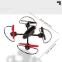 Sharper Image Mach X 10" Drone With Streaming Camera And Auto-Orientation Control - Image 5