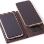 Newmire Duo Phone Case for 2 Phones | Multi Purpose Hiquality Leather Cell Phone Case, Cell Phone Wallet | Folding Variation | All Phone Types Available | iPhone, Galaxy, Motorola, etc | - Image 3