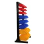 Black 8-Tier Haning Bin Storage System Garage Storage Rack (35 Plastic Bins in 8 Tier) - Image 2