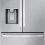 LG - 36-in Wide 30.7 Cu. Ft. French Door Smart Refrigerator with Dual Ice - Stainless Steel - Image 1