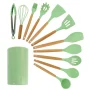Green 12 Piece Utensil Set - Image 1