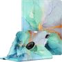 Fintie Rotating Case for iPad Pro 11-inch (3rd Generation) 2021 - 360 Degree Swiveling Stand Cover w/Pencil Holder, Auto Wake / Sleep, Also Fit iPad Pro 11" 2nd Gen 2020 / 1st Gen, Emerald Marble - Image 3