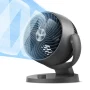 DREO - 70ft Powerful Airflow, 28db Quiet Table Air Circulator Fans for Whole Room, 120° Adjustable Tilt, 3 Speeds, CF409 - Gray - Image 2