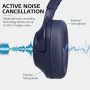 REETEC Active Noise Cancelling Headphones, Wireless Over Ear Bluetooth Headphones with Microphone ANC Headphones Long Playtime Hi-Fi Deep Bass Earphones Headset for TV Airplane Travel - Black - Image 5