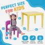 Kids Table and 4 Chairs Toddler Child Party Toys Fun Activity Furniture Play Set - Image 4