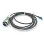 Fiber Optic Connector Plug Outdoor Waterproof IP67 w/10ft Cable Single Mode LC - Image 2