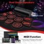 Electronic Drum Set with 2 Build-in Stereo Speakers for Kids - Image 6