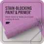 1 gal. #P110-4 Rock Star Pink Extra Durable Eggshell Enamel Interior Paint & Primer - Image 4