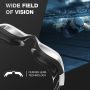 Swim Goggles, YAKAON Polarized Anti-Fog Swimming Goggles for Adult Men Women, Polarized Red - Black Frame - Image 2