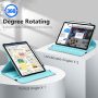 Fintie Rotating Case for iPad Pro 11-inch (3rd Generation) 2021 - 360 Degree Swiveling Stand Cover w/Pencil Holder, Auto Wake / Sleep, Also Fit iPad Pro 11" 2nd Gen 2020 / 1st Gen, Emerald Marble - Image 4