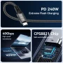 8K USB4 Type C Cable 40Gbps 240W PD3.1 QC4.0 For Samung Thunderbolt 4 Fast Charging Cable Thunderbolt3 USB C to C Data Transfer - Image 5