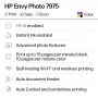 HP - Envy Photo 7975 Wireless AI-Enabled All-in-One Inkjet Printer w/ 3 Months of Instant Ink - White - Image 4