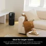 Shark - Air Purifier MAX with True NanoSeal HEPA, Cleansense IQ, Odor Lock, Cleans up to 1200 Sq. Ft - Charcoal Grey - Image 2