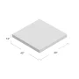 Dove Pedestal Coffee Table - Image 6