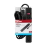 Hyper Tough 6-Outlet Indoor Power Strip with 8 Ft Extension Cord, ETL Certified, Black - Image 2