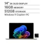 ASUS - Zenbook A14 14" 2K OLED Laptop - Snapdragon X Plus 2025 - 16GB Memory - 512GB Storage - Copilot+ PC - Zabriskie Beige - Image 2