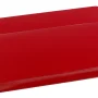 Calypso Basics, Tin Rectangular Burner Cover Set of 2, Red - Image 4