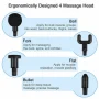 Massage Gun Percussion Massager Deep Tissue Muscle Vibrating Relaxing + 4 Heads - Image 6
