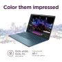 Lenovo - Yoga Slim 9i - Copilot+ PC - 14" 4K 120Hz OLED Touchscreen Laptop - Intel Core Ultra 7 258V 2024 - 32GB RAM - 1TB SSD - Tidal Teal - Image 3
