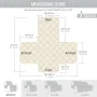 TAOCOCO Non-Slip Recliner Chair Cover Sofa Slipcover,Pet Reclining Chair Cover Light Gray 23" - Image 5