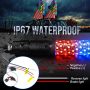 1PC 2FT Chasing LED Fat Whip Light High Density and High Brightness LED with Brake and Reverse Function-Remote and APP Control - Image 3