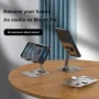 Universal All Aluminum Alloy Portable Tablet Holder For iPad Holder Tablet Stand Mount Adjustable Flexible Mobile Phone Stand - Image 5