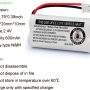 BT162342 BT262342 Battery Compatible with BT183342 BT283342 BT166342 BT266342 VTech CS6114 CS6419 CS6719 at&T EL52300 CL80111 Cordless Phone(Pack of 2) - Image 2