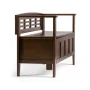 48" Chandler Solid Wood Entryway Storage Bench - Wyndenhall - Image 6
