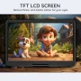 BOIFUN 17.5" Portable DVD Player with 15.6" Large HD Screen, 6 Hours Rechargeable Battery, Support CD/DVD/USB/SD Card/Sync TV - Image 5