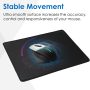 2-Pack Non-Slip Mouse Pad Stitched Edge PC Laptop For Computer PC Gaming Rubber - Image 3