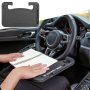 Car Steering Wheel Tray Desk Two Sided For Laptop Drink Food Work Table Holder - Image 3