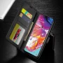 Samsung Galaxy A12 Case, Starshop Premium Leather Wallet Pocket Credit Card Slots-Black - Image 5