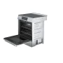 Bosch - 800 Series 30 in. Wide 4.6 Cu. Ft. Slide-In Electric Convection Range with Self-Cleaning, 5 Elements and Warming Drawer - Stainless Steel - Image 3