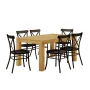 Better Homes & Gardens Bryant 58.5 in Rectangle Solid Wood Construction Dining Table, Natural Pine - Image 4