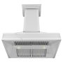 ZLINE - 36 inches - Externally Vented - Wall Range Hood - Silver - Image 2