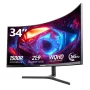 Gawfolk 34 Inch Curved Gaming Monitor 165hz Ultrawide, WQHD 3440x1440, Screen PC Computer, 1500R,21:9 - Image 1