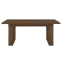 Better Homes & Gardens Ezra Collection Rectangular Double Pedestal Dining Table, 70 in, Walnut - Image 2