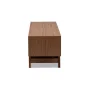 Baxton Studio Svante Mid-Century Modern Multicolor Finished Wood 3-Drawer TV Stand - Image 4