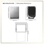 LG - SIGNATURE FlushFit 24-in Top Control Smart Built-In Stainless Steel Tub Dishwasher with 3rd Rack, Quad Wash Pro, 39dBA - Stainless Steel - Image 3