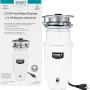 Smart Choice - 1/2HP Corded Garbage Disposal - White - Image 3