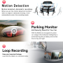 Car Dual Lens Dash Cam HD 1080P Front/Rear/Ins - Image 5