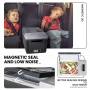 Simzlife 12 Volt 19QT(18L) Portable Car Refrigerator, -4℉~50℉, 12/24V DC & 110-240V AC, Mini Fridge for RV Camping, Travel, Truck, Home, Black - Image 5