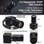 SVPRO Web Camera 5-50mm Varifocal Lens 8MP Manual Zoom USB Camera High Definition Webcam 2448P HD Mini Camera Sony IMX179 USB with Camera for Android Windows Linux Mac OS, Plug and Play UVC Camera - Image 5