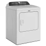 Whirlpool - 7.0 Cu. Ft. Electric Dryer with Moisture Sensor - White - Image 2