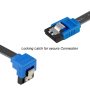 BENFEI SATA Cable III, SATA Cable III 6Gbps 90 Degree Right Angle with Locking Latch 18 Inch for SATA HDD, SSD, CD Driver, CD Writer - Right Angel - Image 4