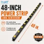 4 ft. 12-Outlet Power Strip - Image 2