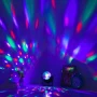 BrightSide Multicolor LED Disco Party Projector, Rotating Light Show, USB-Powered - Image 3