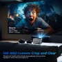 Magcubic HY350 Pro 580ANSI Projector Android 11 4K 1080P Wifi6 Voice Control Allwinner H713 Electronic Focus BT 5.0 Home Cinema Black UK Plug - Image 3